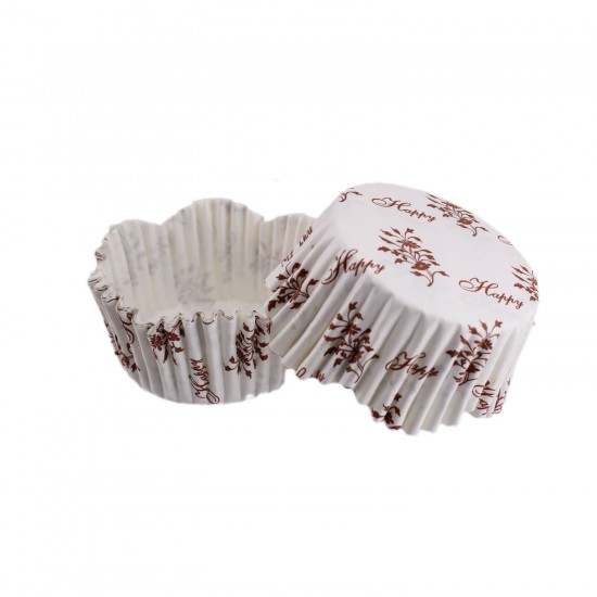 Cupcake Kalıbı Pet Kapsül Dalgalı Kek Kalıbı 65X38 MM (100 Adet) Cupcake Kalıbı Pet Kapsül Dalgalı Kek Kalıbı 65X38 MM (100 Adet)