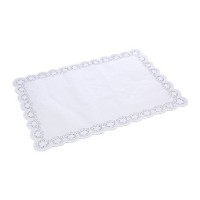 Dolphin Kağıt Tepsi Altlığı Dikdörtgen Dantel 25X37 CM (100 Adet) Dolphin Kağıt Tepsi Altlığı Dikdörtgen Dantel 25X37 CM (100 Adet)