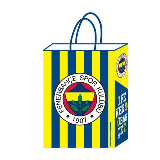 Fenerbahçe Temal Kağıt Parti Çantası Taraftar 18X24 (12 Adet)