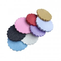 Karlı Organze Hazır Kesilmiş Tül 18 Cm (100 Adet) Karlı Organze Hazır Kesilmiş Tül 18 Cm (100 Adet)