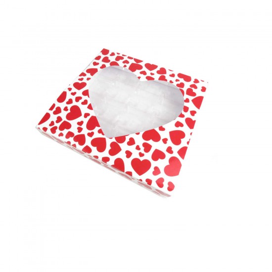 Karton Çikolata Kutusu 16'lı Separatörlü 23.5 X 22.5 CM Karton Çikolata Kutusu 16'lı Separatörlü 23.5 X 22.5 CM