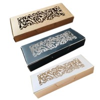 Karton Kutu Lazer Kesim  6.5X16X2.5 CM (25 Adet) Karton Kutu Lazer Kesim  6.5X16X2.5 CM (25 Adet)