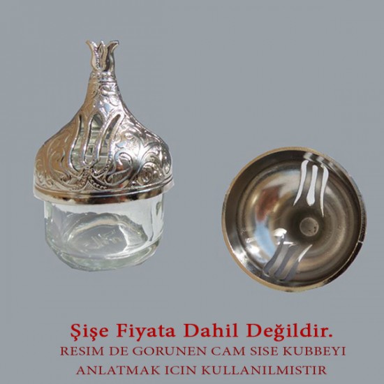 Kavanoz Kubbesi Metal Gümüş (20 Adet)
