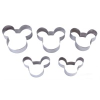 Kek Kurabiye Ve Pasta Kalıbı Metal 5 Li Set Mickey Mause Kek Kurabiye Ve Pasta Kalıbı Metal 5 Li Set Mickey Mause