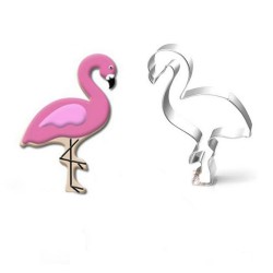 Kek Kurabiye Ve Pasta Kalıbı Metal  Flamingo Şekilli  10.5X5.5 CM Kek Kurabiye Ve Pasta Kalıbı Metal  Flamingo Şekilli  10.5X5.5 CM