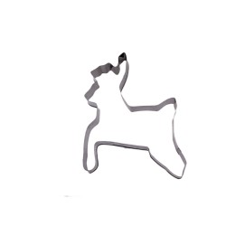 Kek Kurabiye Ve Pasta Kalıbı Metal Şekilli Geyik Modeli 10X10 CM Kek Kurabiye Ve Pasta Kalıbı Metal Şekilli Geyik Modeli 10X10 CM