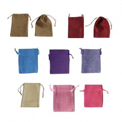 Kına Çerez Kesesi Çuval Naturel Büyük 12X17 Cm (20 Adet) Kına Çerez Kesesi Çuval Naturel Büyük 12X17 Cm (20 Adet)