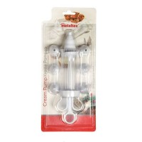 Krema Sıkma Pompası Metaltex  Duy Başlık Hediyeli 7 li Krema Sıkma Pompası Metaltex  Duy Başlık Hediyeli 7 li