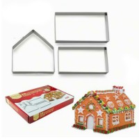 Kurabiye Adam Evi Yapım Seti Kurabiye Kalıbı Seti (3 Parça) Kurabiye Adam Evi Yapım Seti Kurabiye Kalıbı Seti (3 Parça)