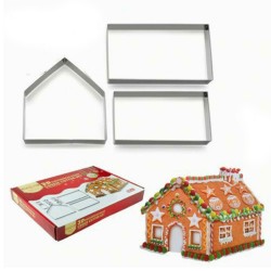 Kurabiye Adam Evi Yapım Seti Kurabiye Kalıbı Seti (3 Parça) Kurabiye Adam Evi Yapım Seti Kurabiye Kalıbı Seti (3 Parça)