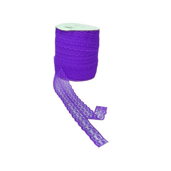 Kurdela Dantelli Çift 2 Katlı 5 Cm (10 Metre) Kurdela Dantelli Çift 2 Katlı 5 Cm (10 Metre)