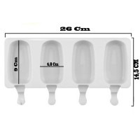 Magnum Silikon Kalıp Dondurma Tatlı Meybuz 4 lü Büyük Boy Magnum Silikon Kalıp Dondurma Tatlı Meybuz 4 lü Büyük Boy