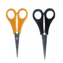 Makas Sade Süslenmemiş Plastik Saplı Küçük Boy