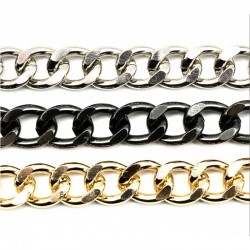 Metal Çanta ve Takı Zinciri 10 MM (1 Metre) Metal Çanta ve Takı Zinciri 10 MM (1 Metre)