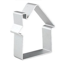 Metal Kek Ve Pasta Kalıbı Ev Sekli Modeli 32X29X5 CM Metal Kek Ve Pasta Kalıbı Ev Sekli Modeli 32X29X5 CM