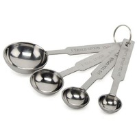 Metal Minik Ölçü Kaşıkları Ölçek Seti 4 lü Set B5013 Metal Minik Ölçü Kaşıkları Ölçek Seti 4 lü Set B5013