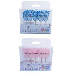 Mum Çocuk Ayağı 5 Li Set Mum Çocuk Ayağı 5 Li Set