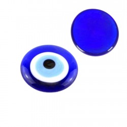 Cam Nazar Boncuğu 3 Cm Deliksiz  (20 Adet)