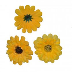 Yapay Çiçek Papatya Modeli Sapsız (20 Adet)