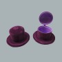 Şapka Kutu Flok Kaplama Renkli (10 Adet)