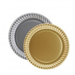 Karton Tabak Metalik 23 CM (8 Adet) Karton Tabak Metalik 23 CM (8 Adet)