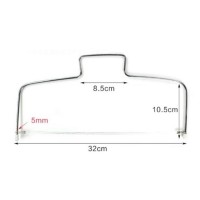 Paslanmaz Pasta Kek Kesme Testeresi  32 Cm Paslanmaz Pasta Kek Kesme Testeresi  32 Cm