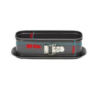 Kelepçeli Pasta Kek Kalıbı Baton Altı Çıkabilen 10X30X7 CM