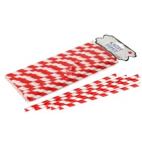 Pipet Kağıt Kırmızı-Beyaz Spiral Modeli (25 Adet) Pipet Kağıt Kırmızı-Beyaz Spiral Modeli (25 Adet)