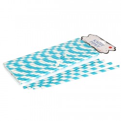 Pipet Kağıt Mavi-Beyaz Spiral Modeli (25 Adet) Pipet Kağıt Mavi-Beyaz Spiral Modeli (25 Adet)