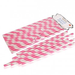 Pipet Kağıt Pembe-Beyaz Spiral Modeli (25 Adet) Pipet Kağıt Pembe-Beyaz Spiral Modeli (25 Adet)