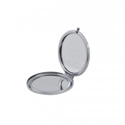 Metal Ayna Kapaklı Parlak Model Gümüş (5 Adet) Metal Ayna Kapaklı Parlak Model Gümüş (5 Adet)