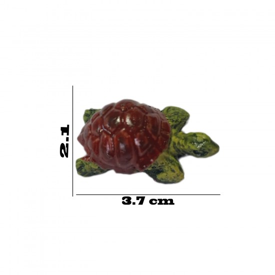 Polyester Biblo Magnet Sevimli Kaplumbağa Modeli Büyük Boy10 Adet