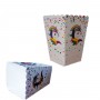 Unicorn Temalı Karton Popcorn Kutusu (Mısır Cips Kutusu)(10 Adet)