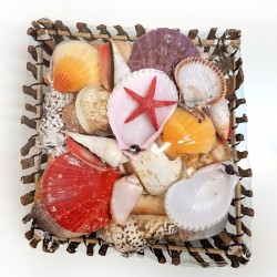 Sepet Kabuk 8-Ağaç Dalı (Kare) Sepet Kabuk 8-Ağaç Dalı (Kare)