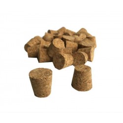 Şişe İçin Mantar Küçük Tıpa (Mantar Kapak)  1.5 Cm (50 Adet)