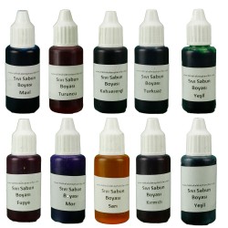 Sıvı Sabun Boyası Sıvı 10 GR Sıvı Sabun Boyası Sıvı 10 GR