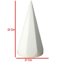 Strafor Büyük Boy Beze Kulesi 32 CM Strafor Büyük Boy Beze Kulesi 32 CM