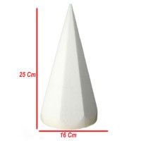 Strafor Küçük Boy Beze Kulesi 25 CM Strafor Küçük Boy Beze Kulesi 25 CM