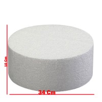 Strafor Pasta Tek  Katlı (Strafor Stand Tek  Katlı) 34 CM Strafor Pasta Tek  Katlı (Strafor Stand Tek  Katlı) 34 CM