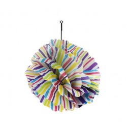 Pelur Kağıt Ponpon Çiçek Asma Süs Pelur Kağıt Ponpon Çiçek Asma Süs