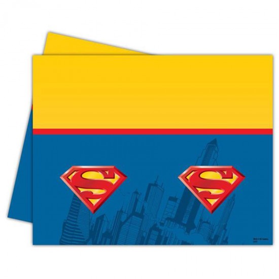 Superman Temalı Masa Örtüsü 120X180 Cm