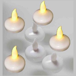 Tealight Mum Led Işıklı Pilli Suda Yüzen Karışık Renk  (6 Adet) Tealight Mum Led Işıklı Pilli Suda Yüzen Karışık Renk  (6 Adet)