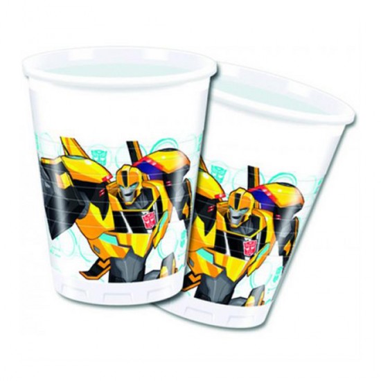 Transformers Temalı Bardak Parti Bardağı (8 Adet)