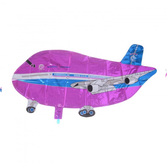 Uçak Folyo Balon Uçak Şeklinde Uçan Folyo Balon 80X33 CM