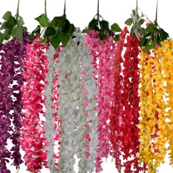 Yapay Çiçek Sarkıt Model Yapay Dal Çiçek 5 Dal 80 CM Yapay Çiçek Sarkıt Model Yapay Dal Çiçek 5 Dal 80 CM