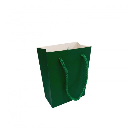 İp Saplı Karton Çanta Minik Boy Düz Renk 13.8X10X5 CM (25 Adet) İp Saplı Karton Çanta Minik Boy Düz Renk 13.8X10X5 CM (25 Adet)