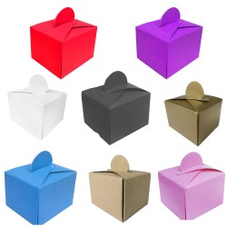 Karton Lokumluk Düz Renk (25 Adet) Karton Lokumluk Düz Renk (25 Adet)