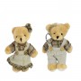 Kıyafetli Peluş Ayıcık Anahtarlık Koyu Renk 12 CM Kıyafetli Peluş Ayıcık Anahtarlık Koyu Renk 12 CM