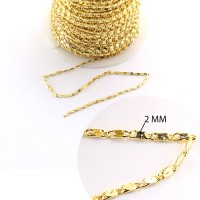 Kolye  Bileklik Takı Ve Aksesuar  Zinciri LAK KAPLAMA 2 MM (1 MT) Kolye  Bileklik Takı Ve Aksesuar  Zinciri LAK KAPLAMA 2 MM (1 MT)