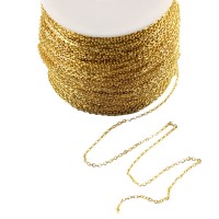 Kolye Takı Ve Aksesuar  Zinciri Burgulu Lak Kaplama 3 MM (1 MT) Kolye Takı Ve Aksesuar  Zinciri Burgulu Lak Kaplama 3 MM (1 MT)